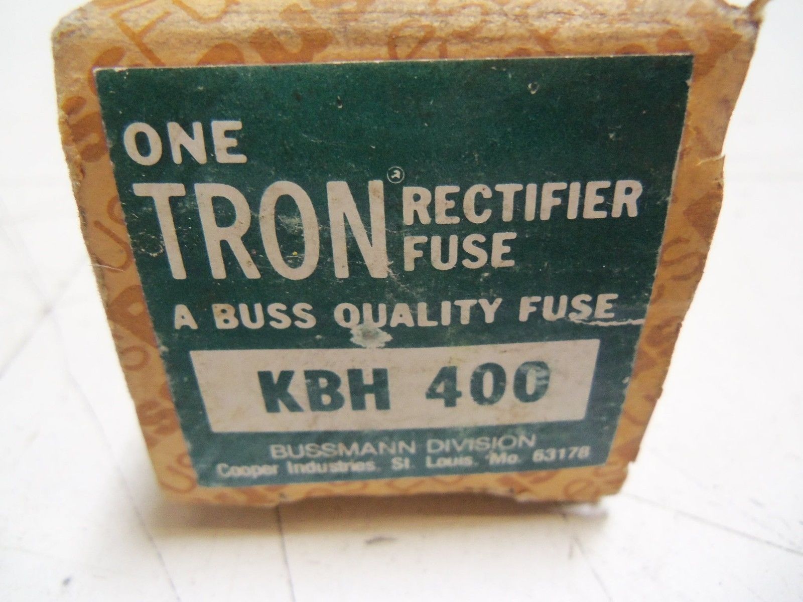 BUSSMAN KBH-400 FUSE 500V  *NEW IN BOX*