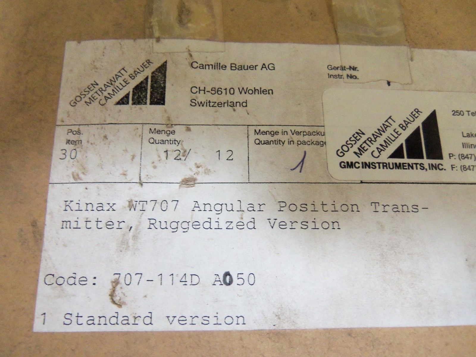 CAMILLE 707-114DA050 MOTOR NSMP