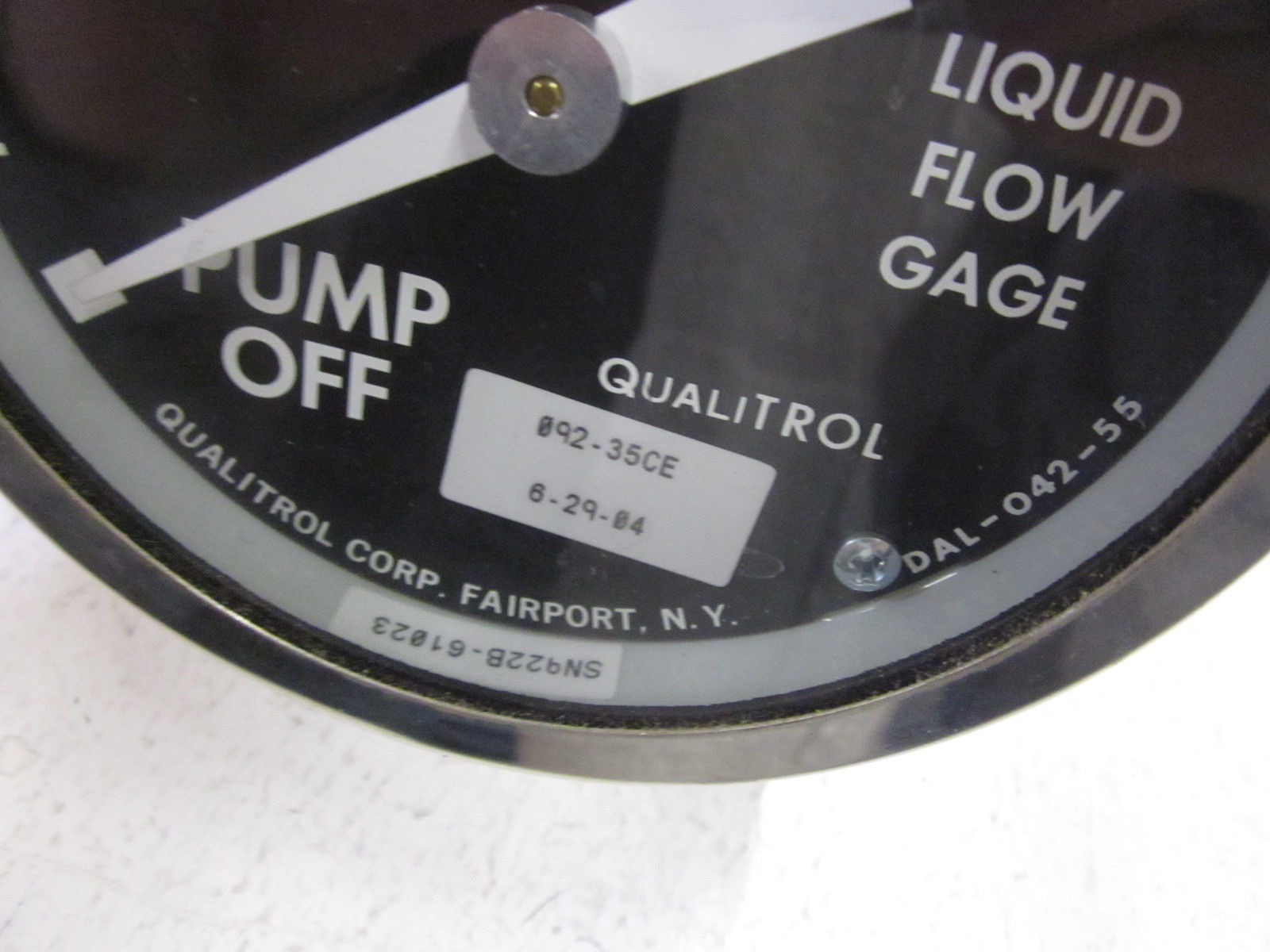 CAPITAL WESTWARD 39626 GUAGE FLOW UNMP