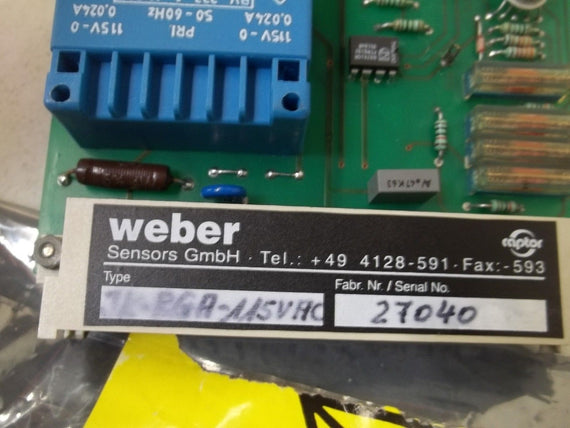 CAPTOR JK-BGA-M5VAC MITTE/CENTER *USED*