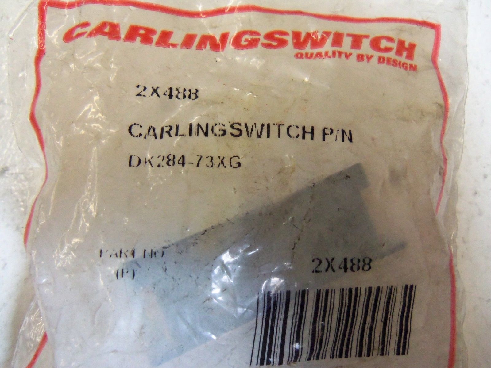 CARLING 2X488 SWITCH  NSMP