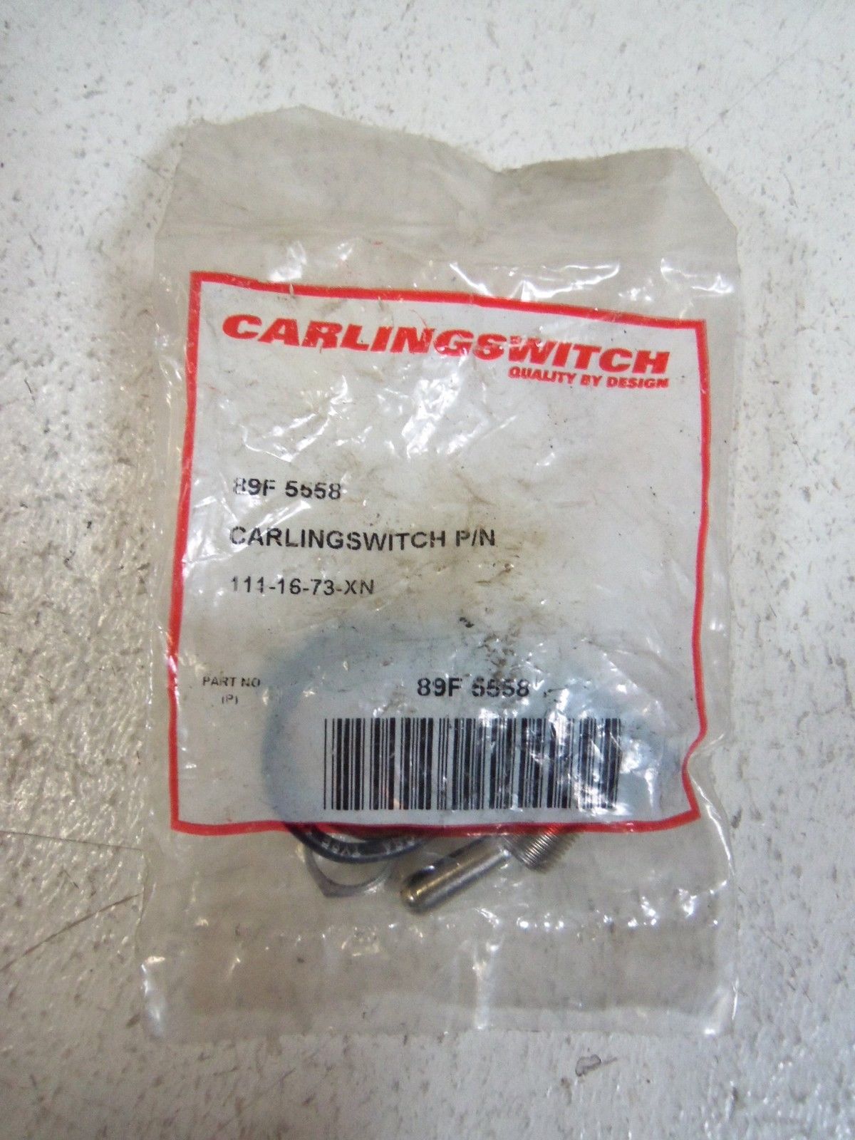 CARLING SWITCH TOGGLE SWITCH 111-16-73-XN NSMP