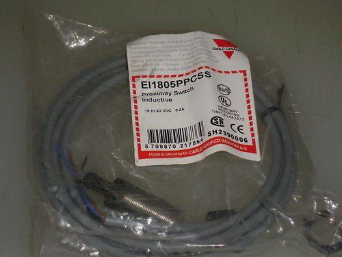 CARLO GAVAZZI PROXIMITY SWITCH INDUCTIVE EI1805PPCSS
