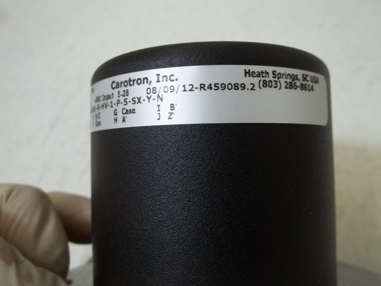 CAROTRON, INC. 725I-19-S-500-T-HV-1-P-5-SX-Y-N ACCU-CODER NSNP