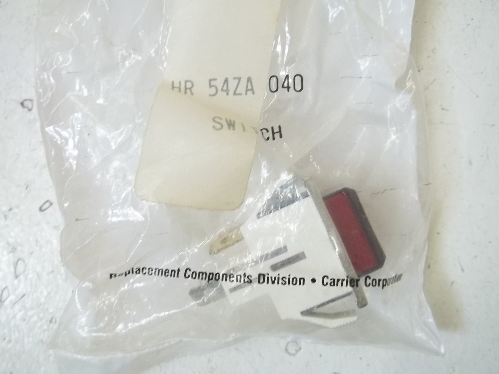 CARRIER CORP. HR54ZA040 SWITCH NSMP
