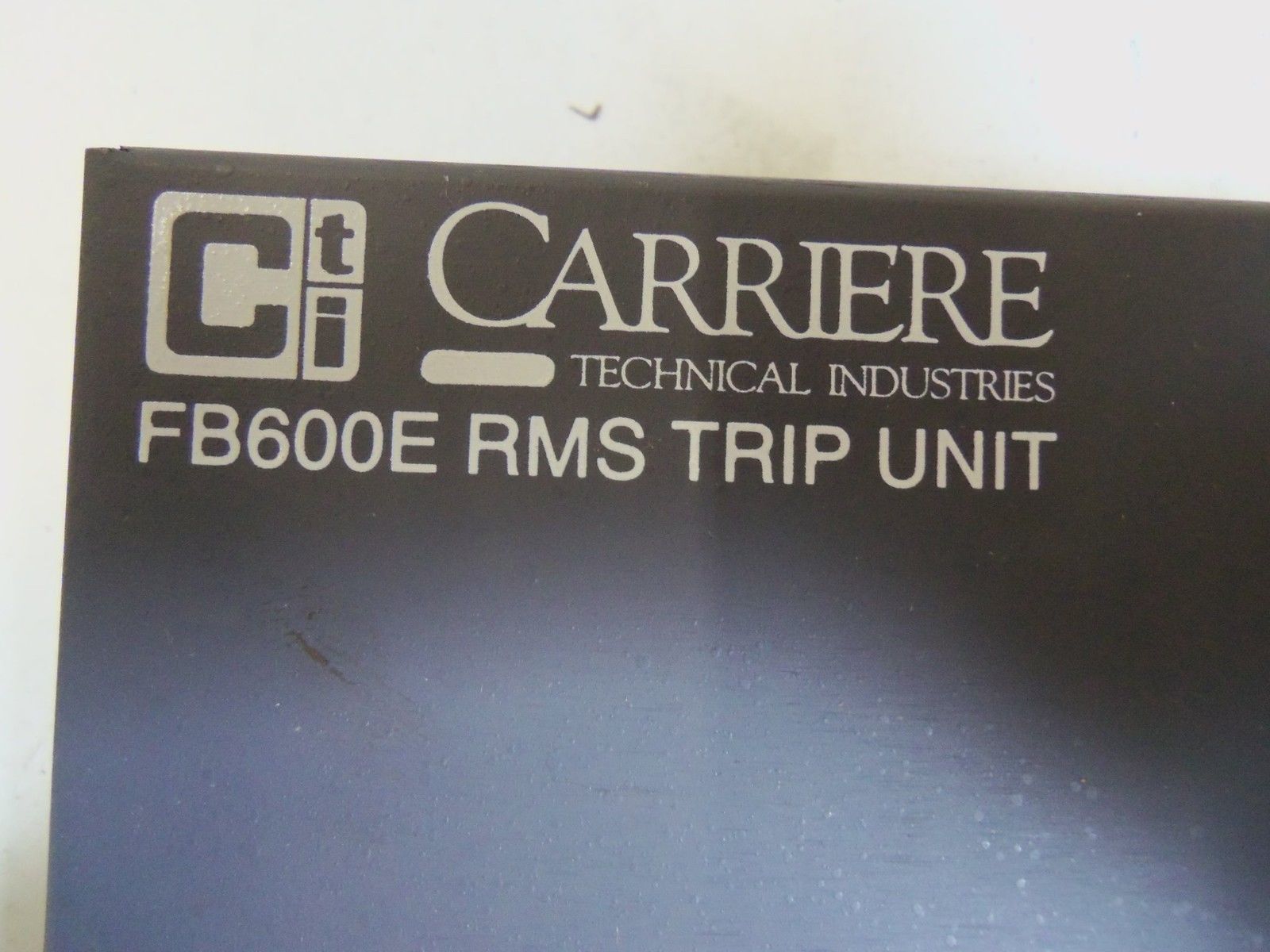 CARRIERE TECHNICAL INDUSTRIES FB600E *NEW OUT  BOX*