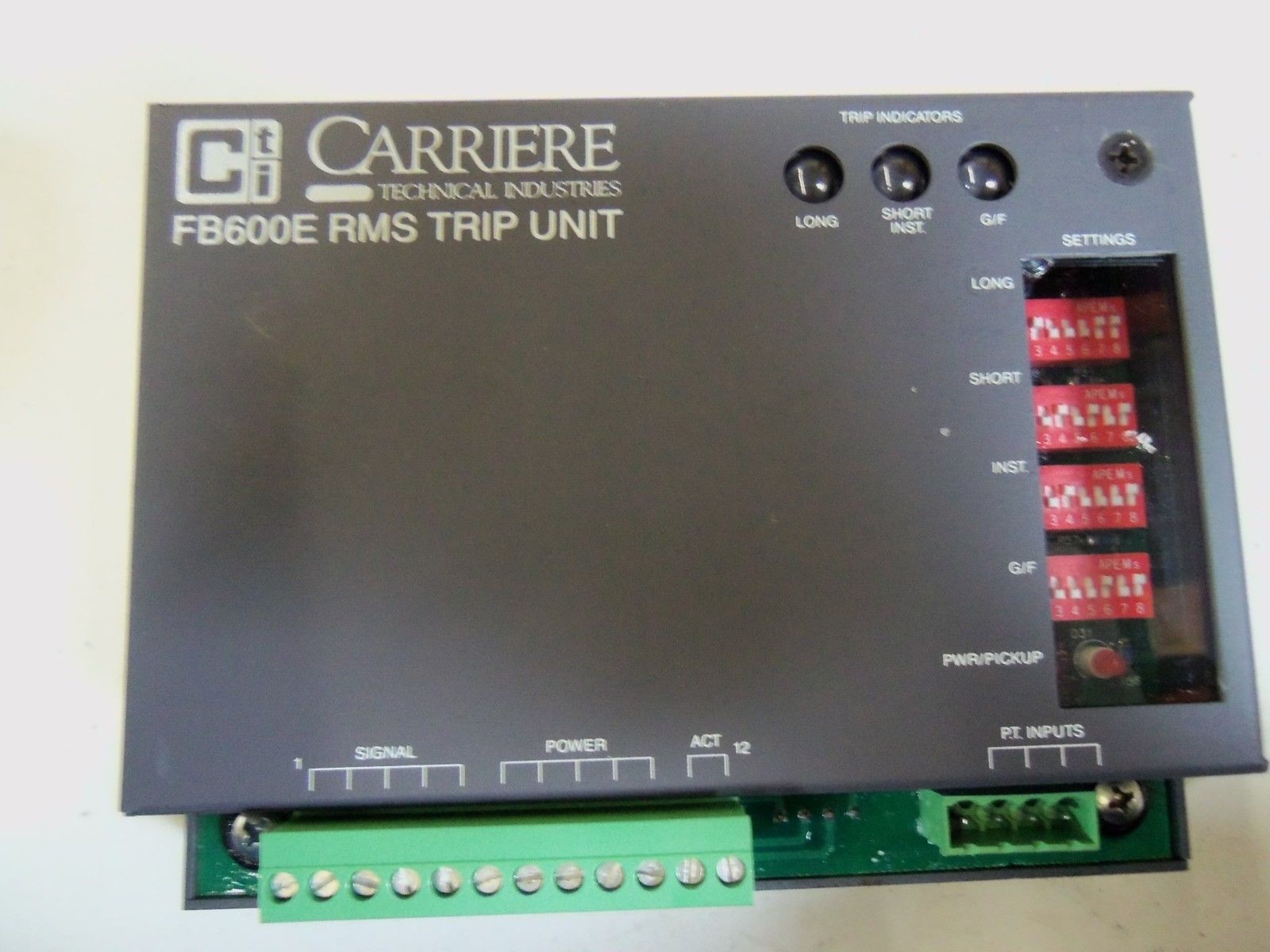CARRIERE TECHNICAL INDUSTRIES FB600E *NEW OUT  BOX*