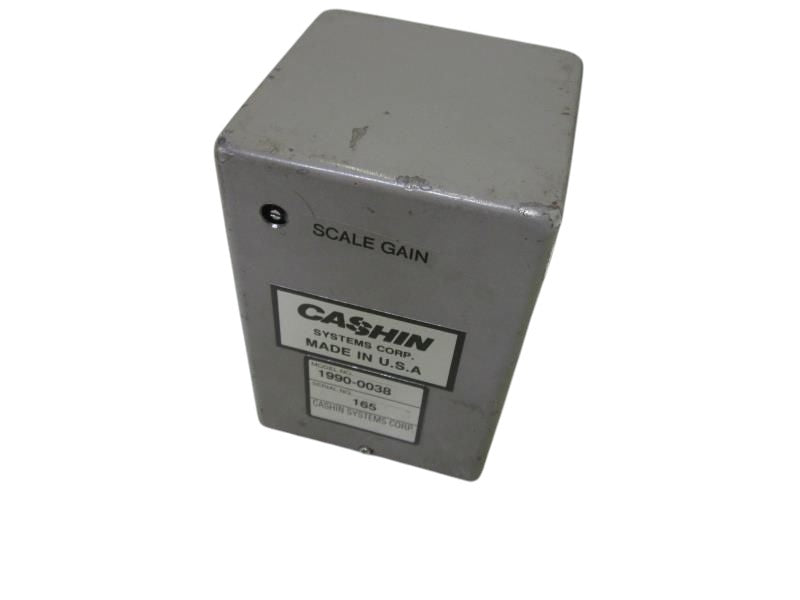 CASHIN SYSTEM CORP. 1990-0038 UNMP