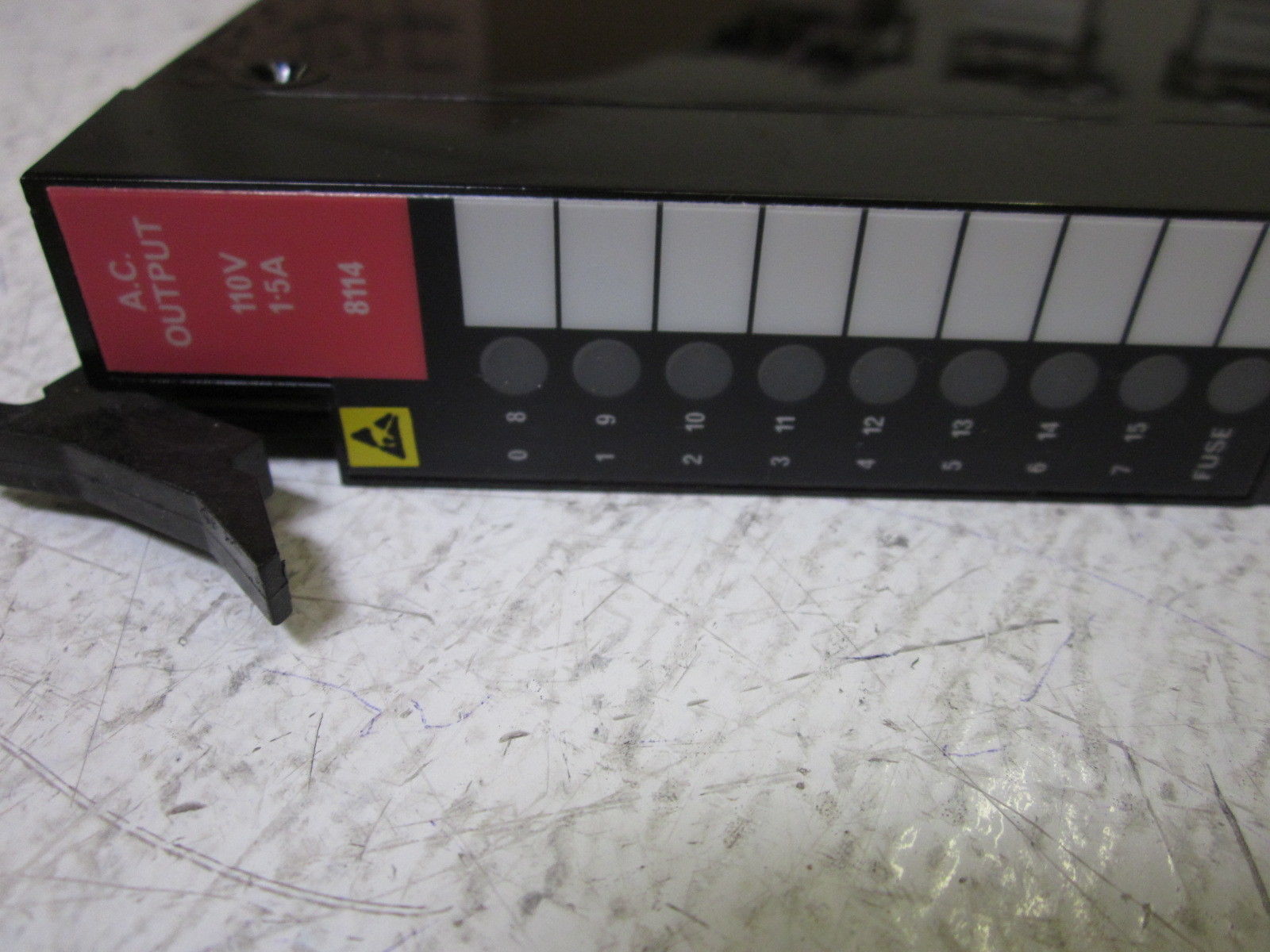 CEGELEC CONTROLS 8114 110V 1.5A (AS PICTURED) UNMP