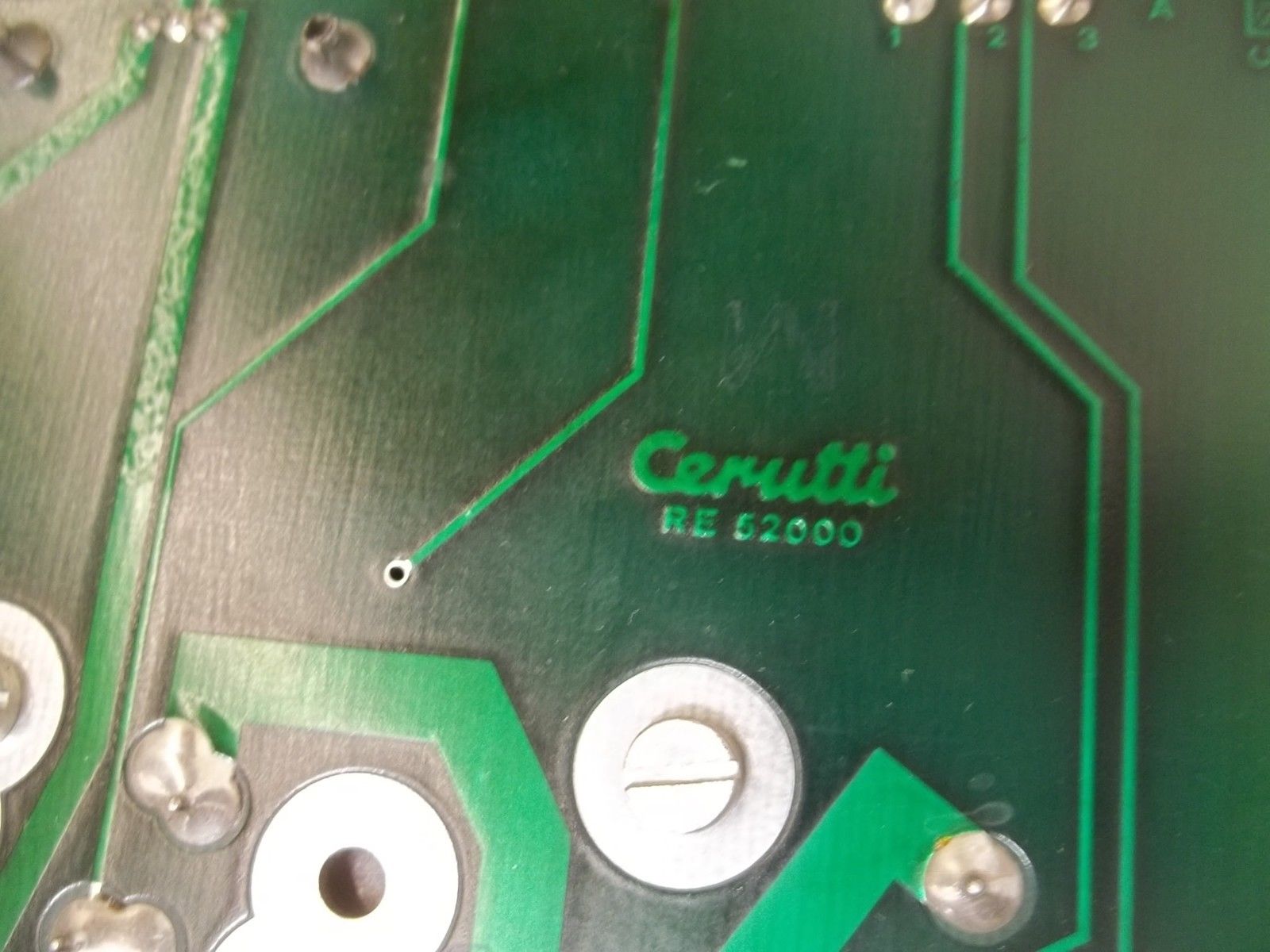 CERUTTI RE52000 POWER SUPPLY UNMP