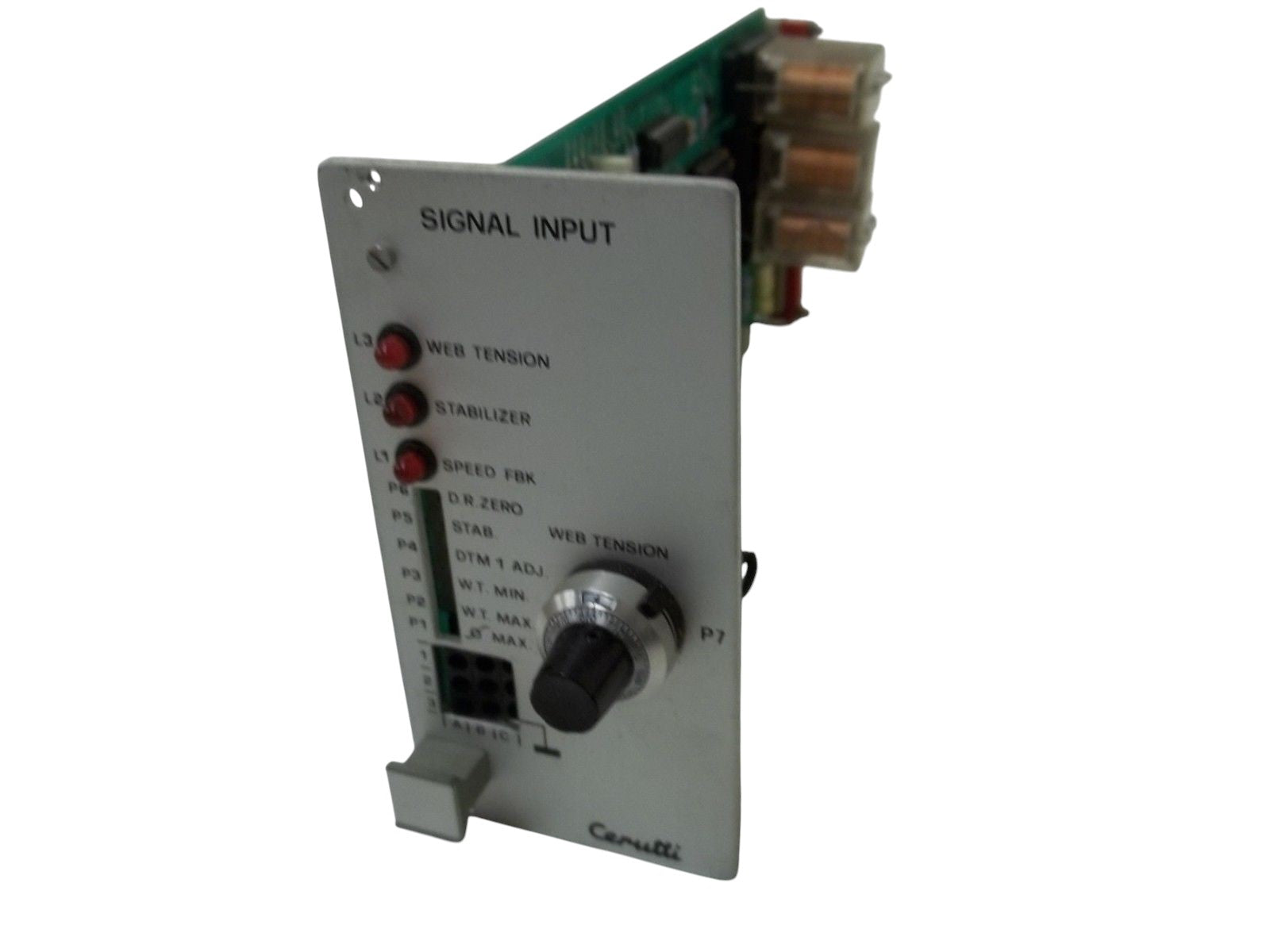 CERUTTI RE52071 SIGNAL INPUT UNMP