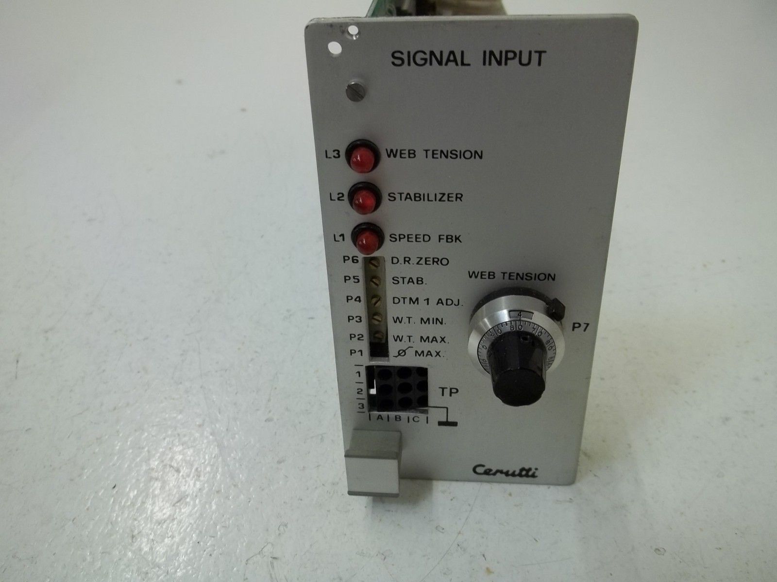 CERUTTI RE52071 SIGNAL INPUT UNMP