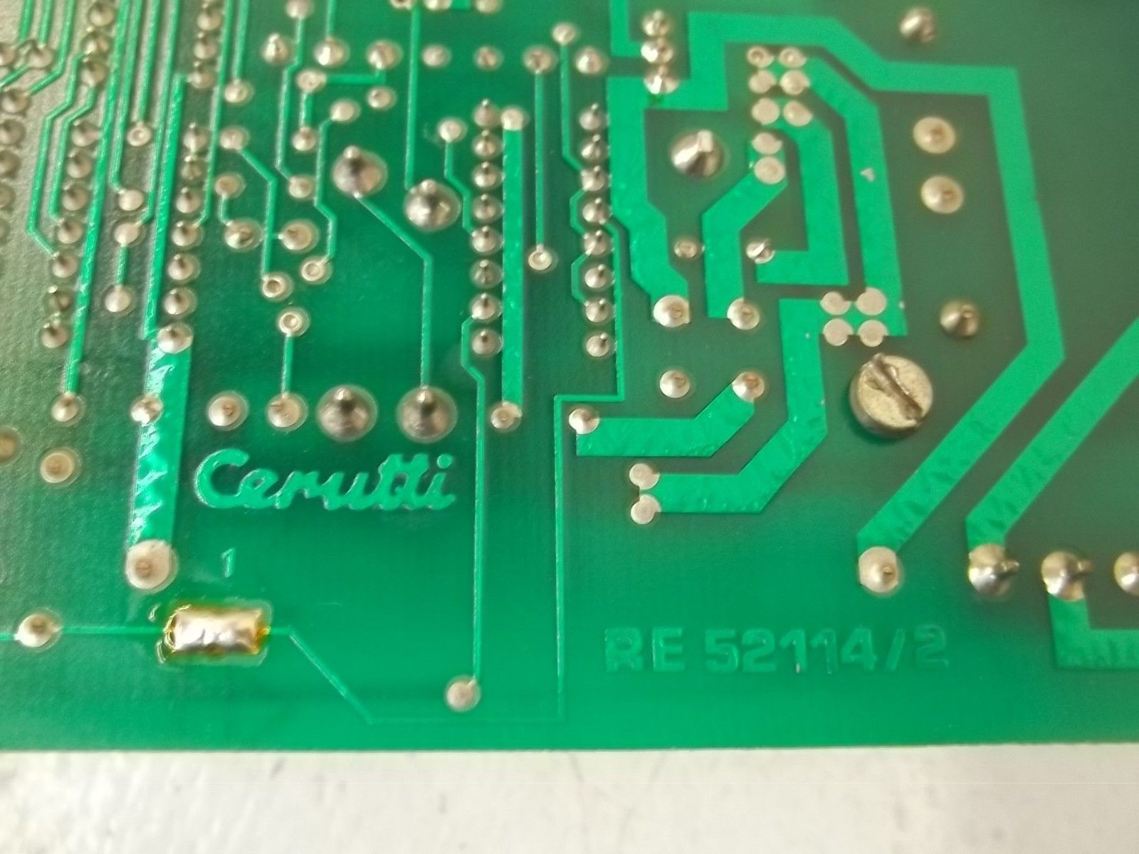 CERUTTI RE52114/2 SUPPLY BOARD UNMP