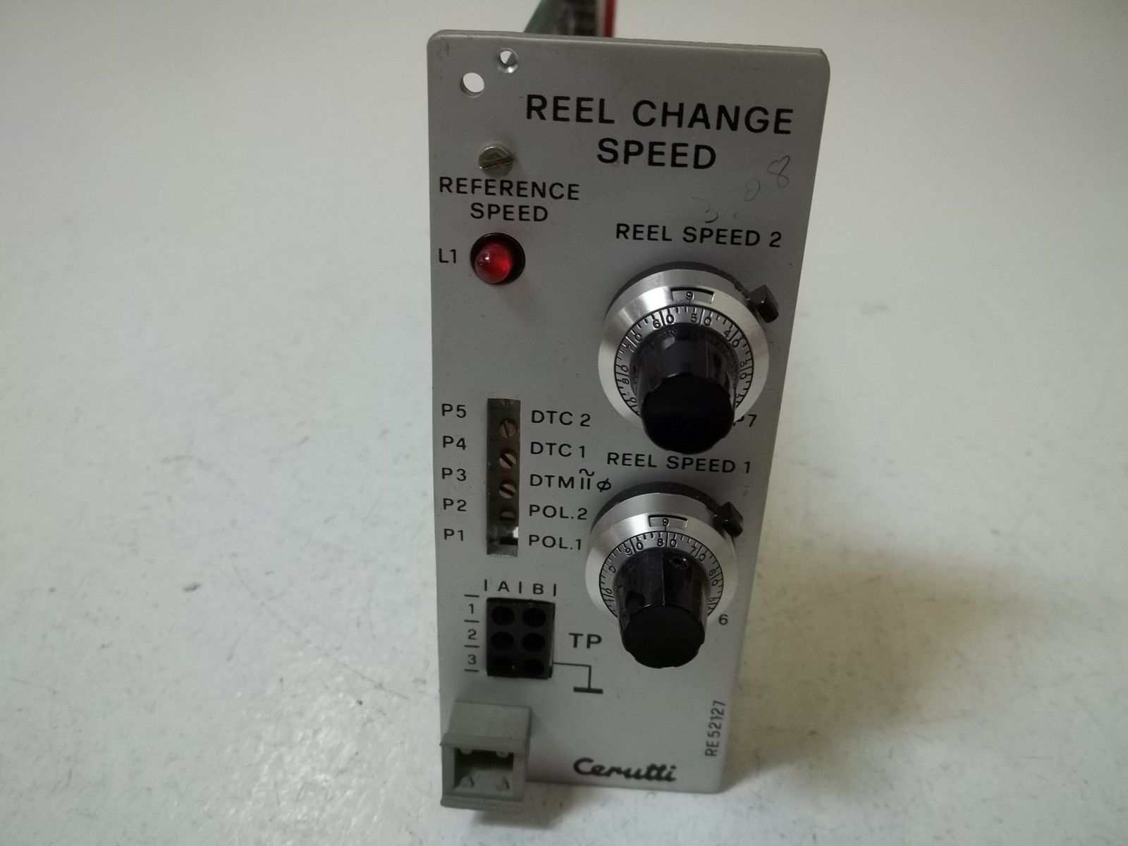 CERUTTI RE52127 REEL CHANGE SPEED UNMP