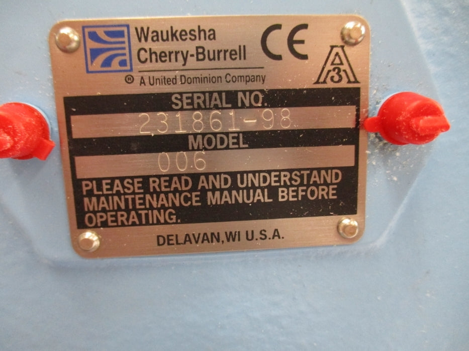 WAUKESHA CAERRY MODEL 006 NSMP