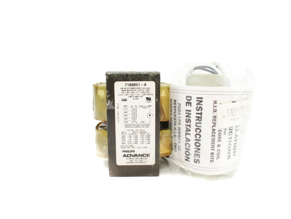 PHILIPS ADVANCE 71A6051-001D 480V 1.00A NSMP
