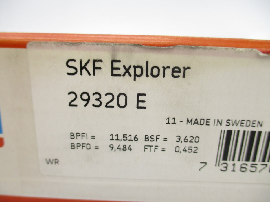 SKF 29320E NSFS
