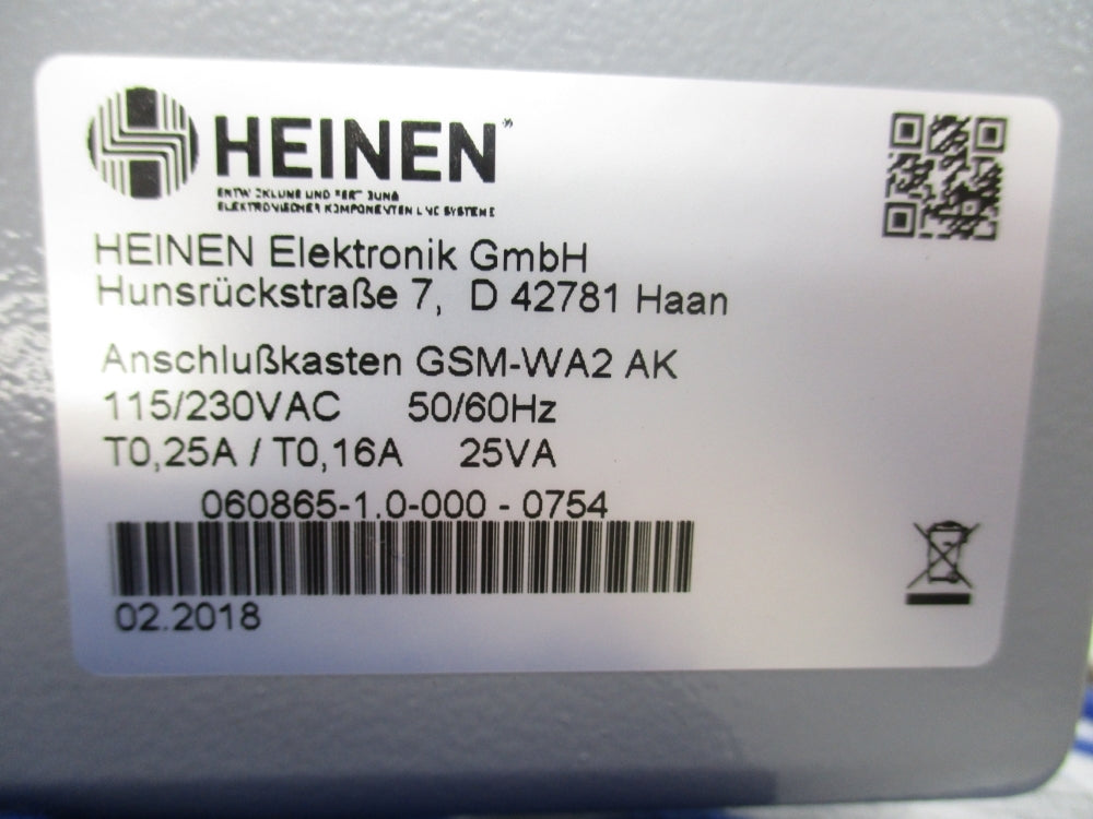 HEINEN GSM-WA2AK NSNP