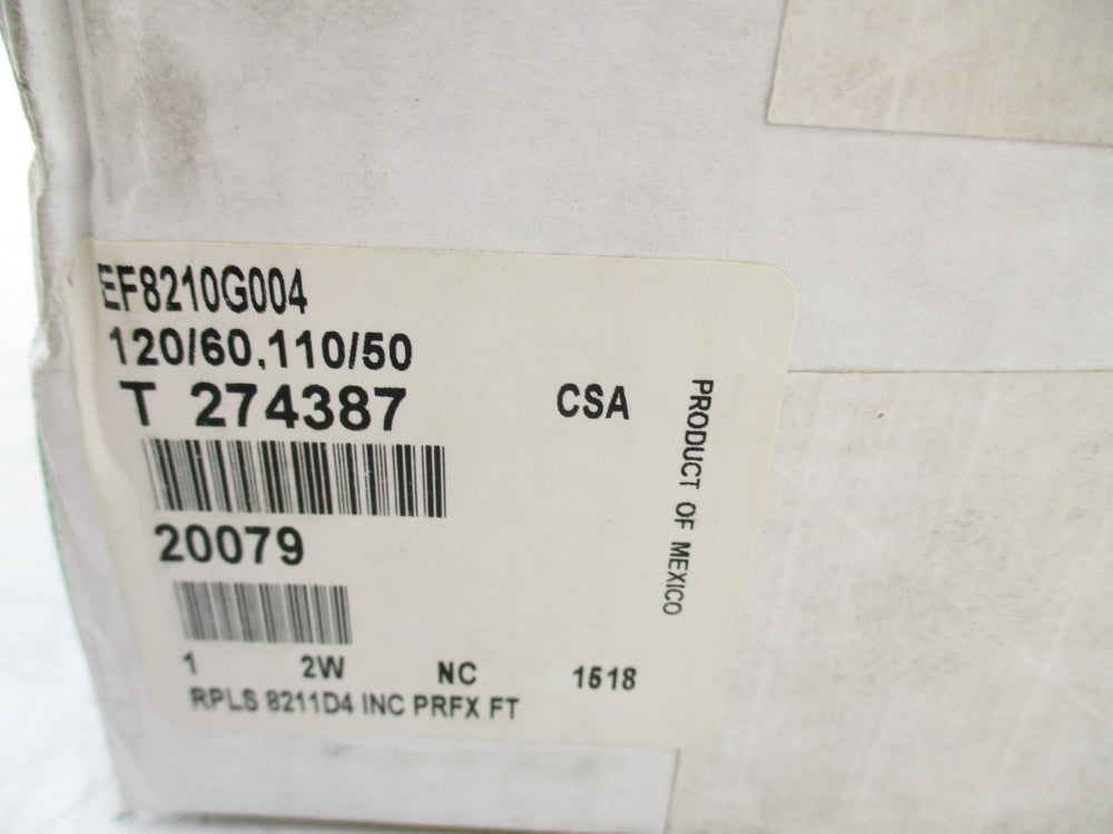 ASCO EF8210G004 110/120V NSFS