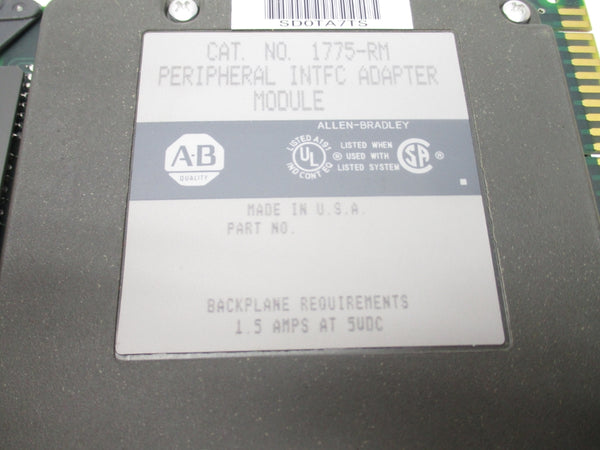 ALLEN BRADLEY 1775-RM 5VDC 1.5A NSNP