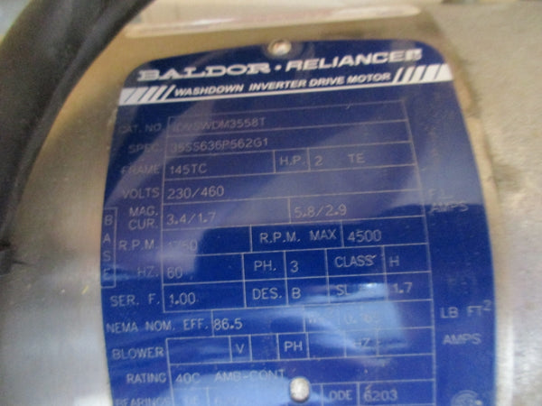 DAVID ROUND STAINLESS STEEL 1 1/2 TON  SSECH-SS-2-CLG061XA006 480V 3.4A NSNP