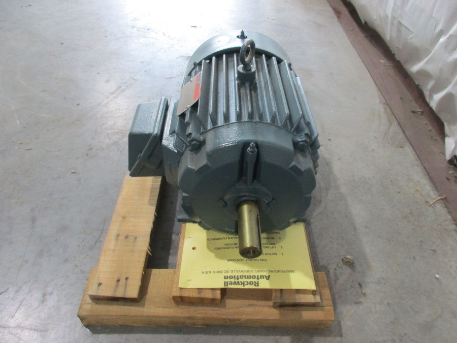RELIANCE ELECTRIC P21G3393-11 215T 10HP  230/460V 24.6/12.3A NSMP