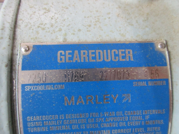 MARLEY GEAREDUCER 22.50 4.56 RATIO  NSNP