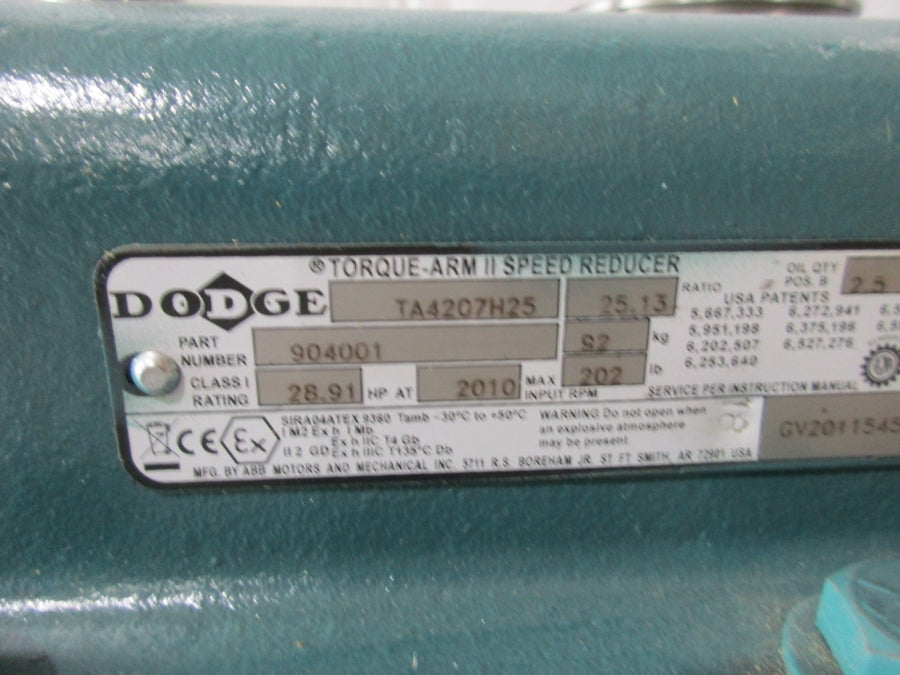 DODGE 904001 TA4207H25 NSNP