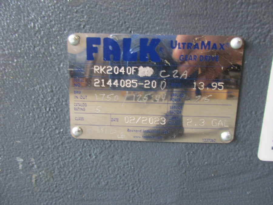 FALK RK2040FC2A 1750 RPM 13.95 NSNP