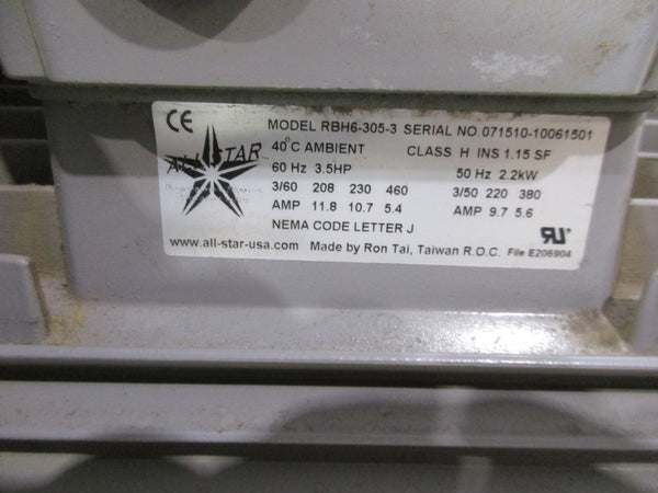 ALLSTAR RBH6-305-3 460V 5.4A NSNP