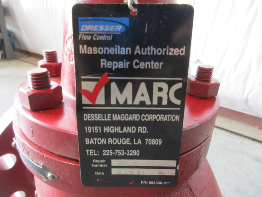 MASONEILAN 525 3" SIZE 316 TAG-GUP3079RV 65PSI NSNP