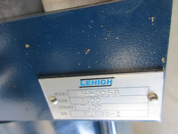 LEHIGH BM-2058 BORE 8.00  STROKE 7.00 NSNP