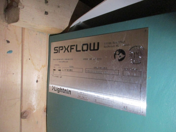 SPXFLOW LIGHTNIN 74T1CMX 208-230/460V 8.6-8.2/4.1A NSMP