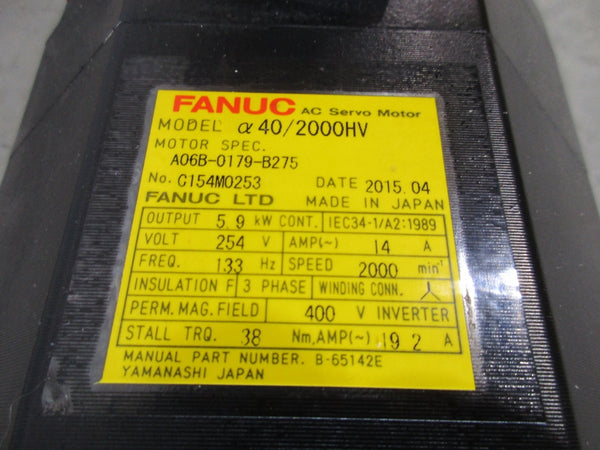 FANUC A06B-0179-B275 254V 14A NSNP