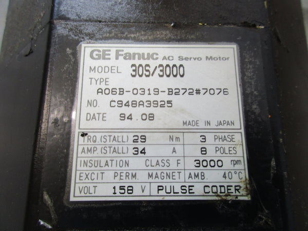 GE FANUC A06B-0319-B272#7076 158V 34A UNMP
