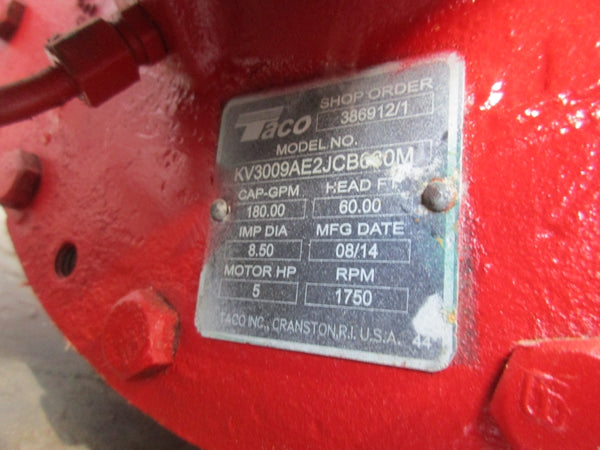 TACO KV3009AE2JCB6C0M 230/460V 13.2/6.6A NSNP