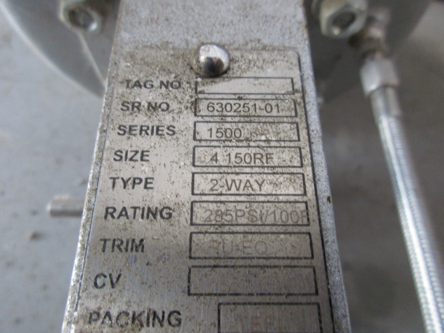 ARMSTRONG CV1500 4" 150RF 348-40  NSNP
