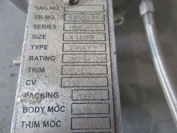ARMSTRONG CV1500 4" 150RF 348-40  NSNP