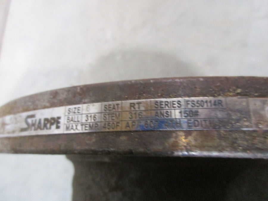 SHARPE 217120255 6" 316 SERIES FS50114R UNMP