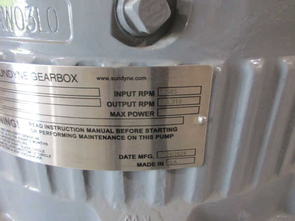 SUNDYNE GB01AW02 3063673 NSNP