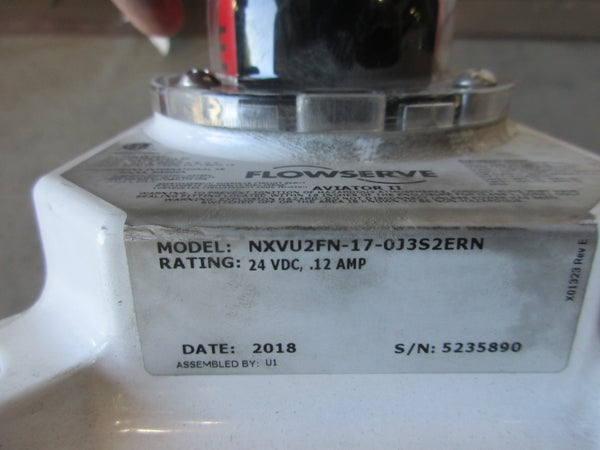 FLOWSERVE B115S10W W/ NXVU2FN-17-0J3S2ERN 24VDC .12A 150PSI NSNP
