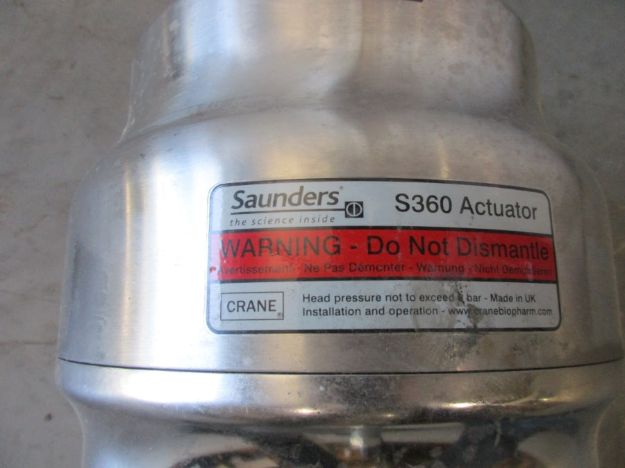 SAUNDERS VALVE WITH S360 NSNP