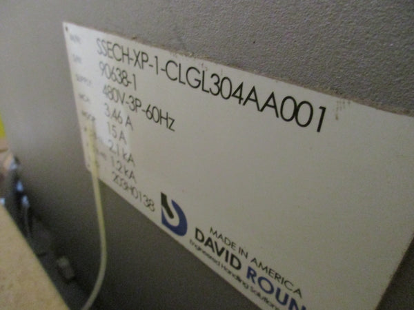 DAVID ROUND SSECH-XP-1-CLGL304AA001 1 TON CLGL304AA001 480V 3.46A NSNP