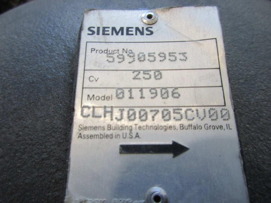 SIEMENS 294-05953 GLOBE VALVE ASSEMBLY  NSMP