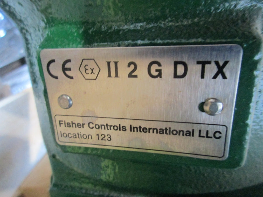 FISHER 8580 SIZE 3 TYPE 2052 DVC FV11369 58PSI 3" NSNP