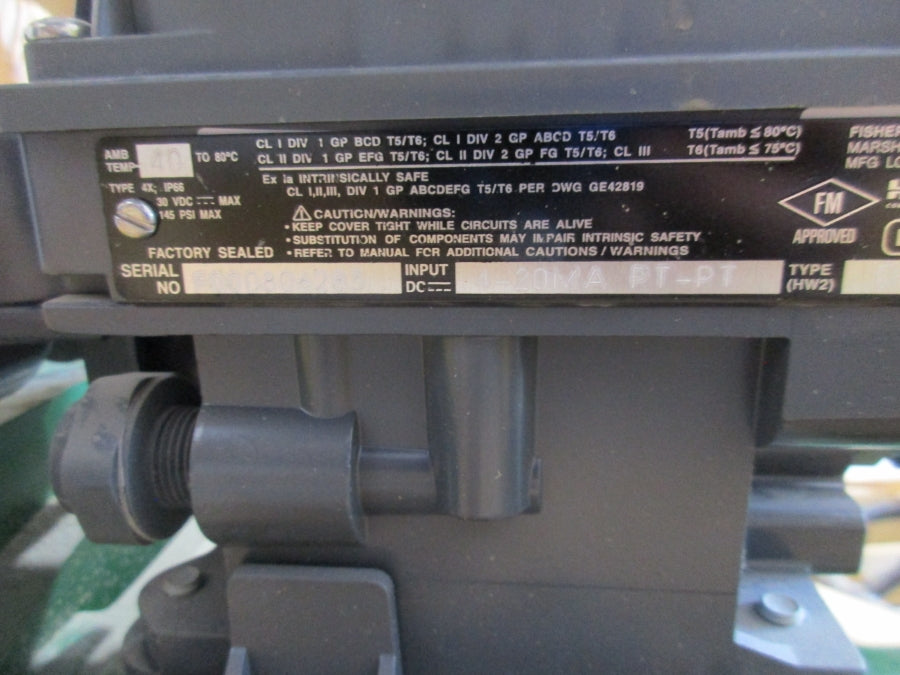 FISHER 8532 SIZE 3 TYPE 2052 SST 58PSI NSNP