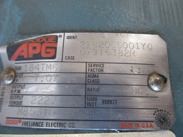 DODGE 184TM6A  NSNP