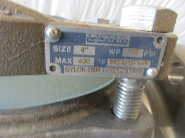 LJ STAR 6" STAINLESS SIGHT FLOW INDICATOR  1548SHNN2N  195PSI 6" NSNP