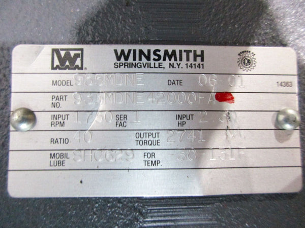 WINSMITH 935MDNE42000FA 935MDNE NSNP