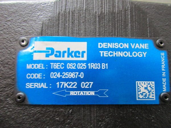 PARKER T6EC0620251R03B1 024-25967-0 NSNP